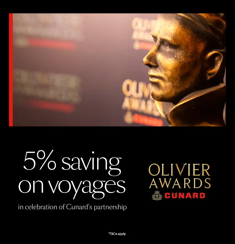 Cunard Exclusive 5% Savings T&C's